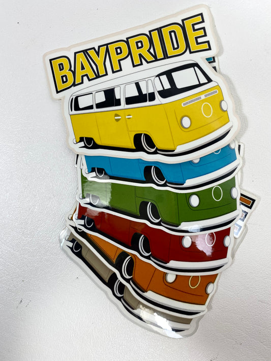BayPride Slammed Sticker
