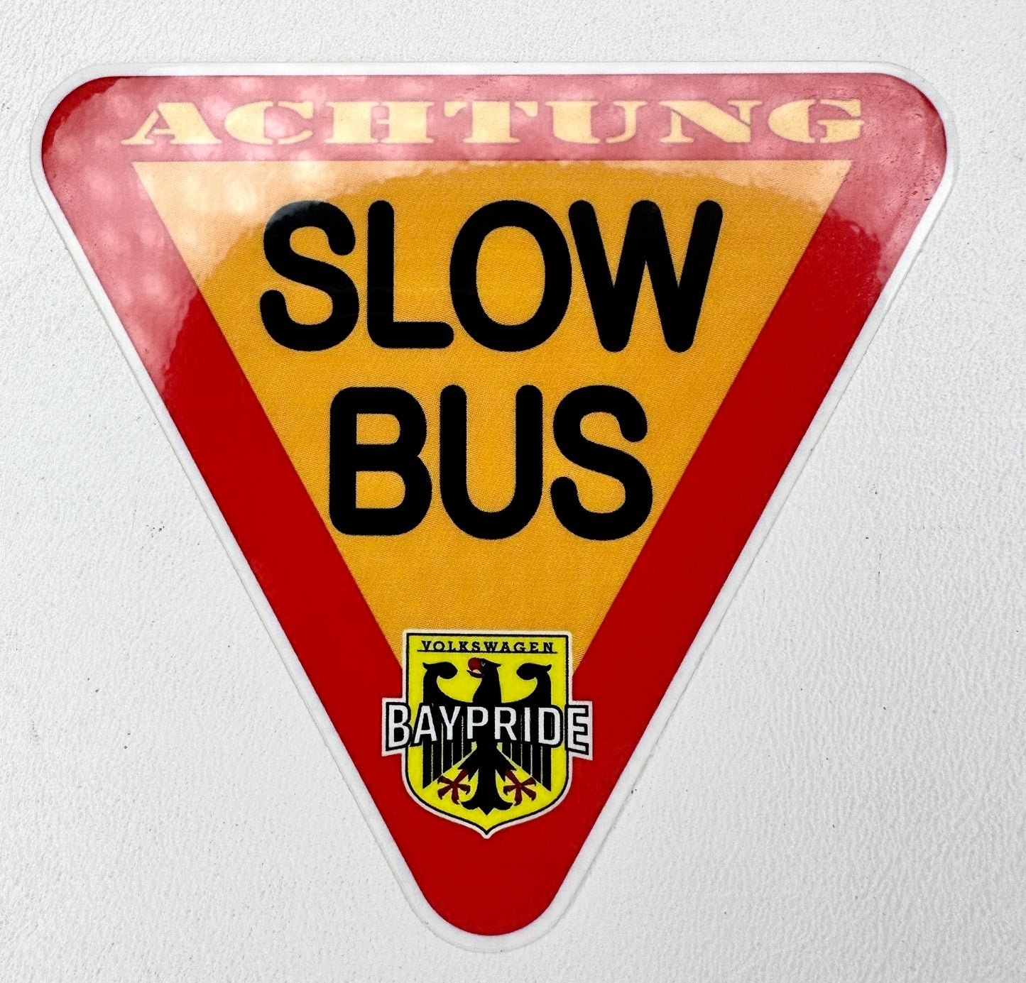 SLOW BUS Sticker