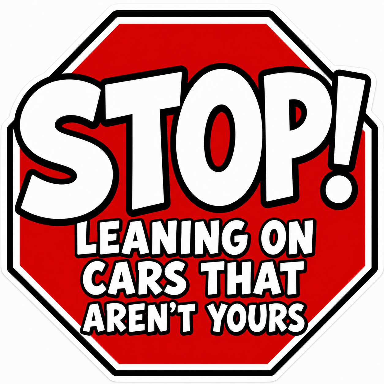 Stop Sticker