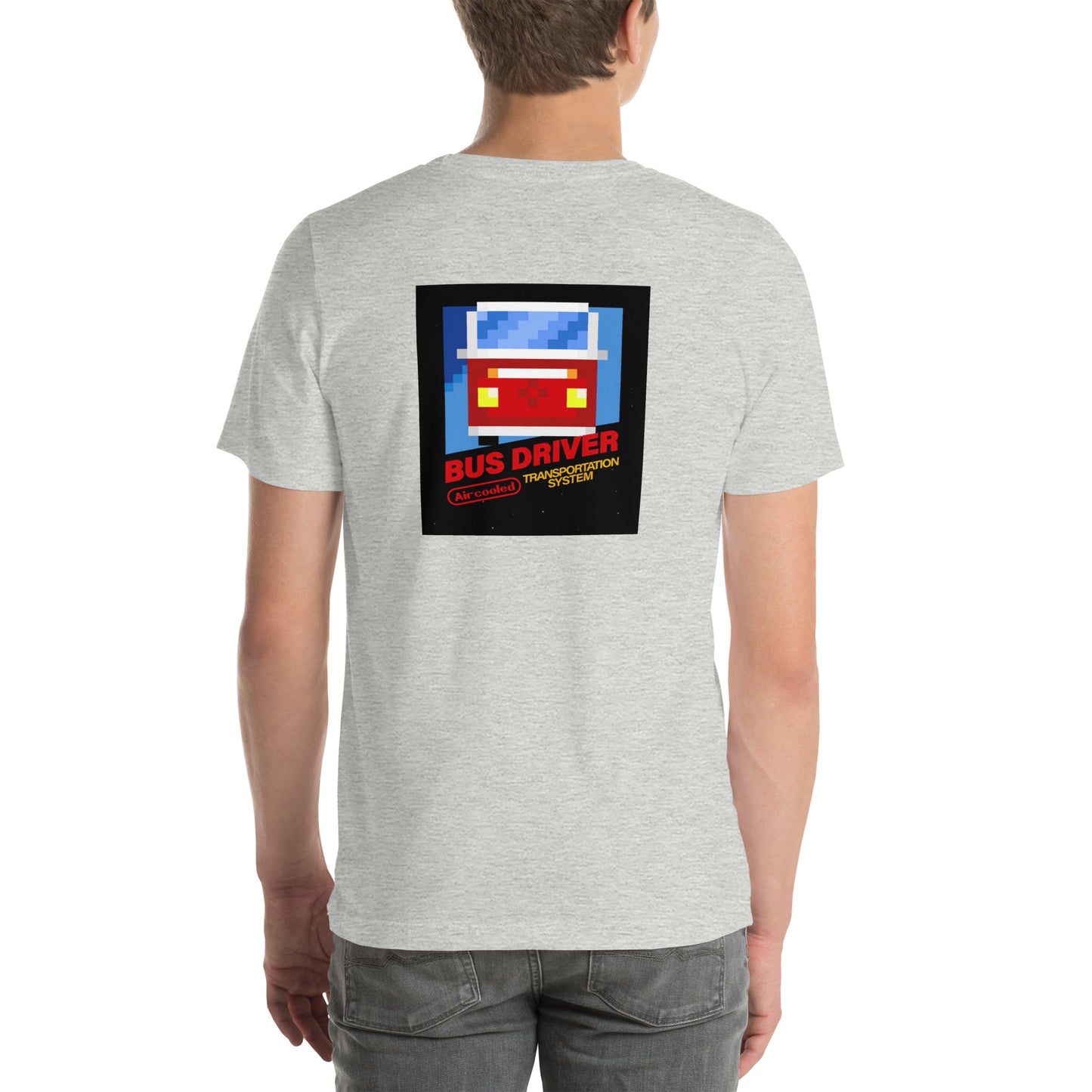 T Shirt Bus Driver 8 Bit