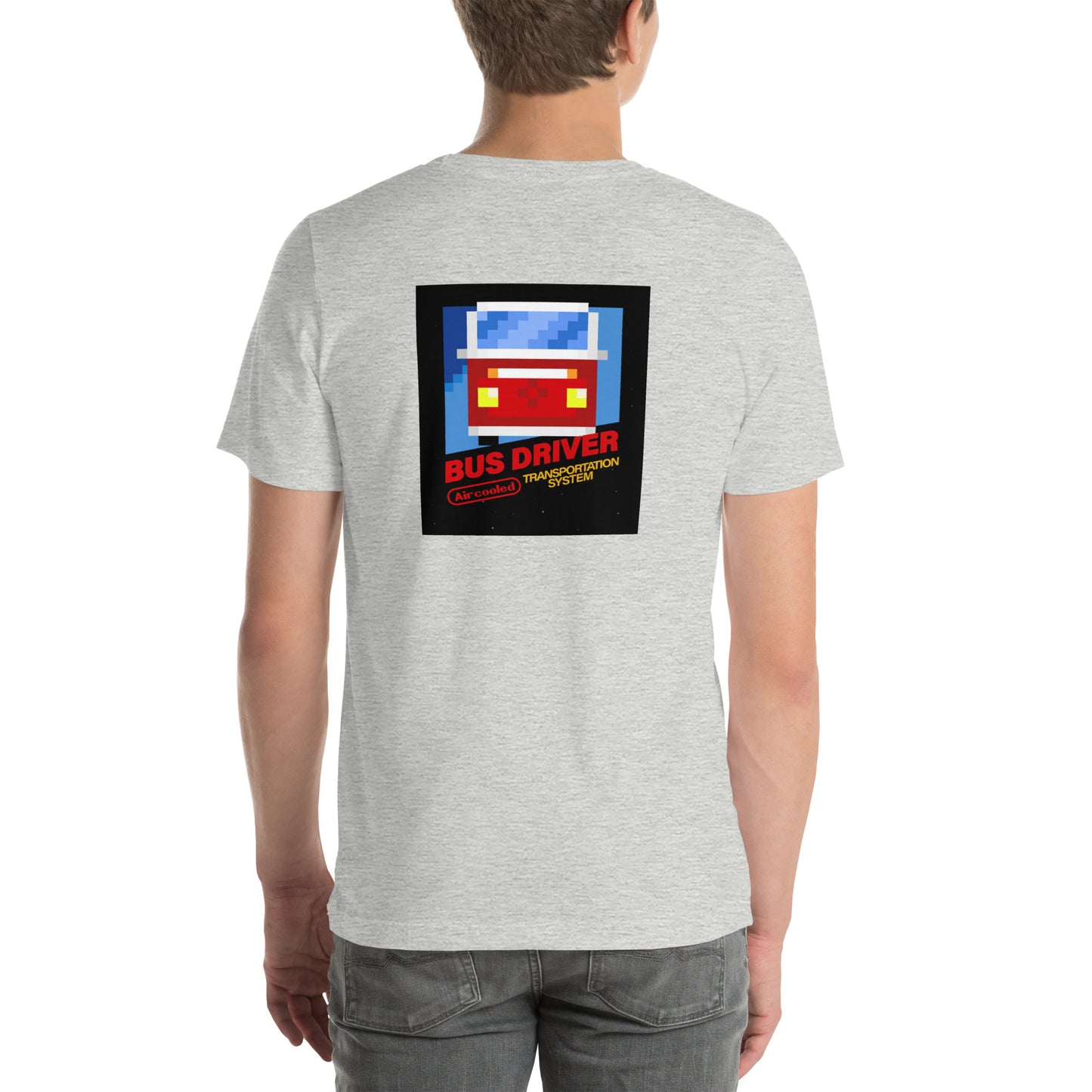TShirt Bus Driver 8 Bit