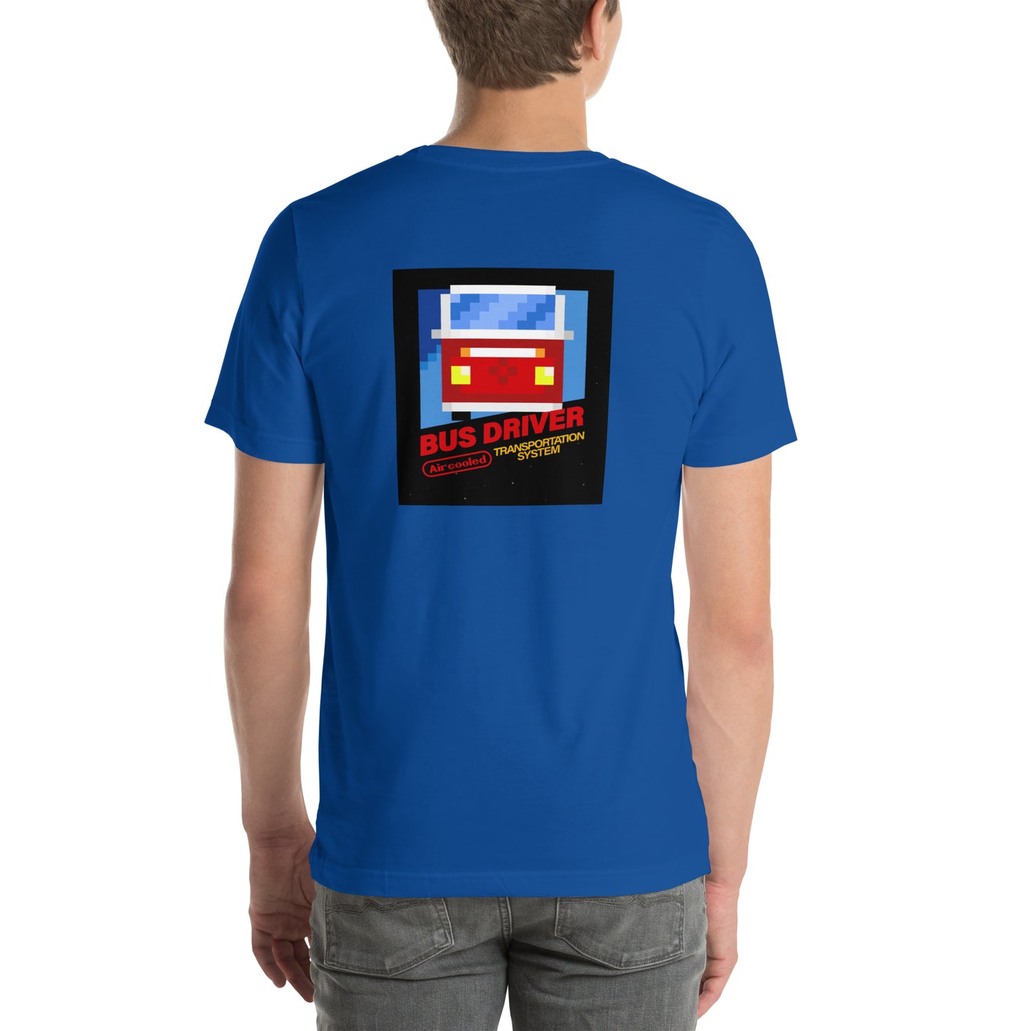 T Shirt Bus Driver 8 Bit