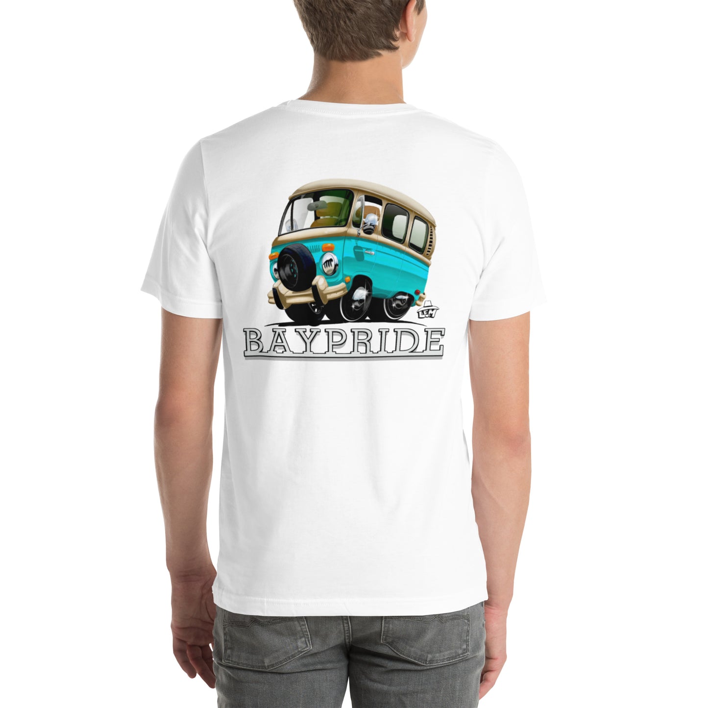T Shirt Baypride Blue Bus