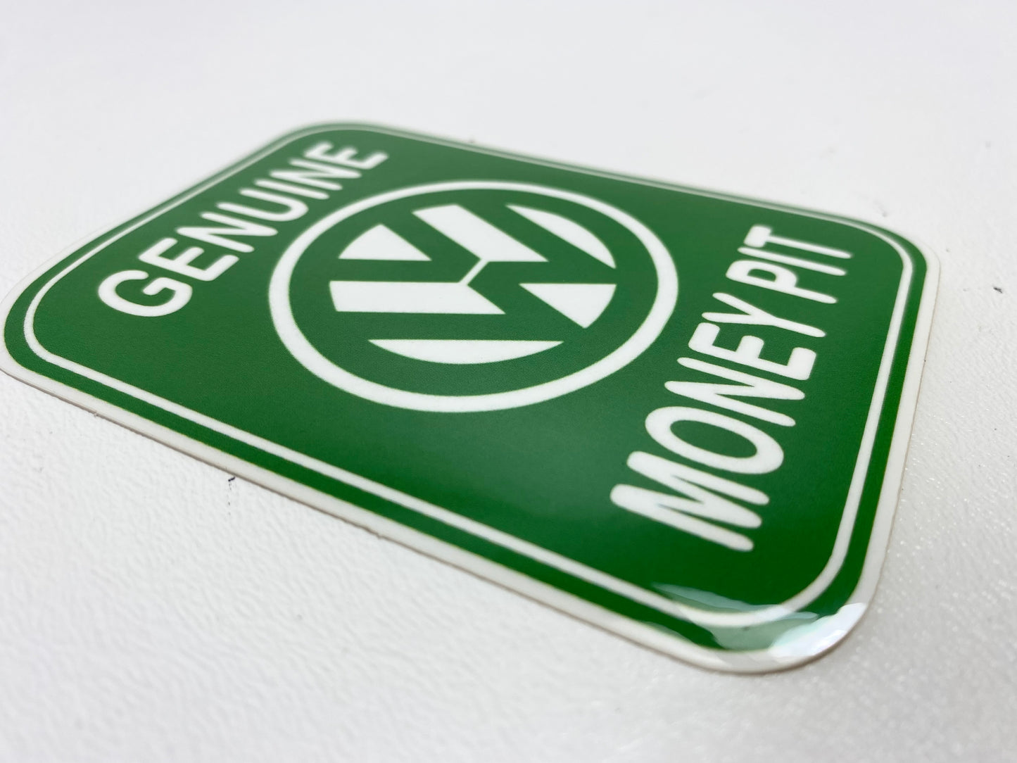 VW Money Pit Sticker