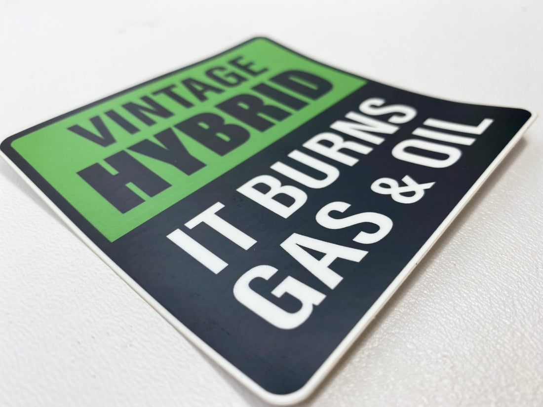 Vintage Hybrid Sticker BayPride