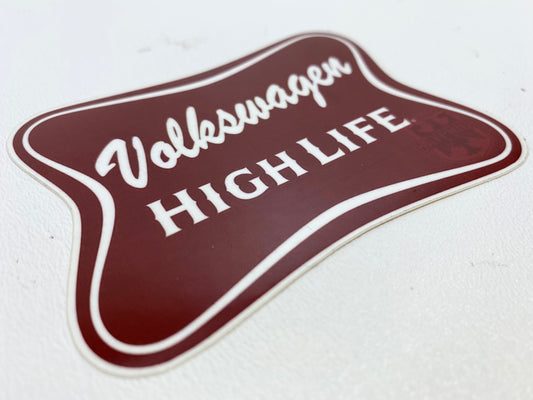V*lkswagen HIGH LIFE Sticker