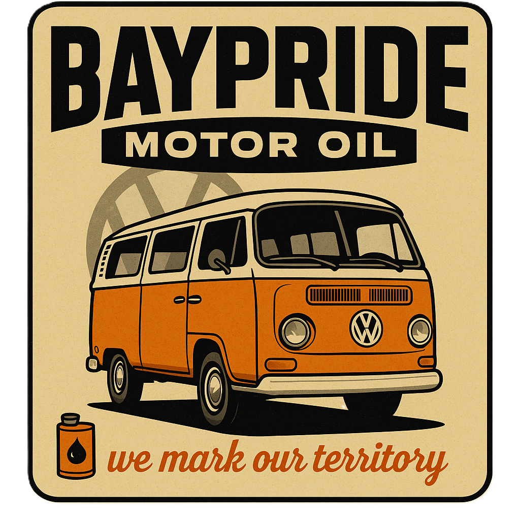 Baypride Motor Oil Sticker