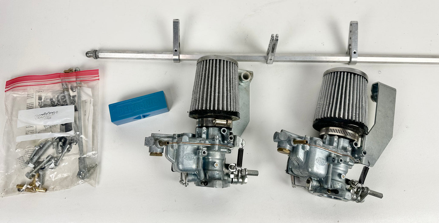 EMPI EPC 34 Carburetors w/Linkage