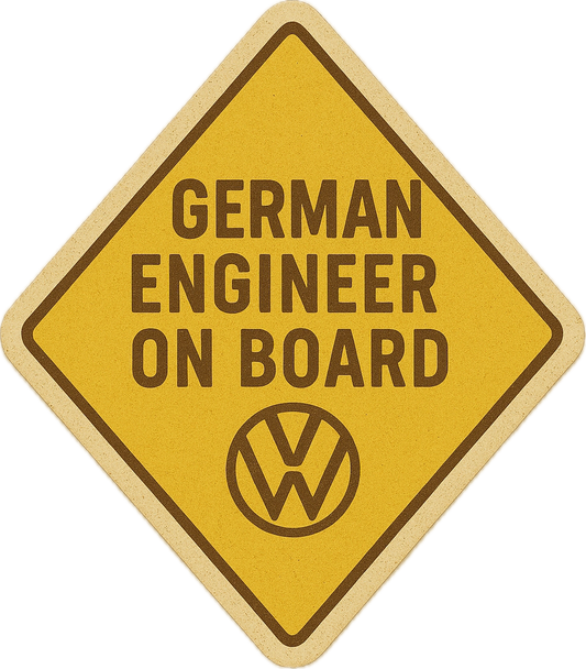 German Engineer Sticker