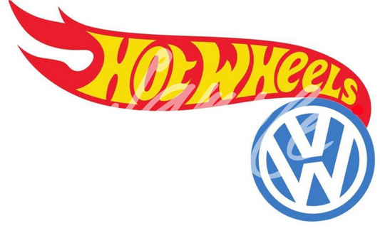 VW HotWheels Sticker