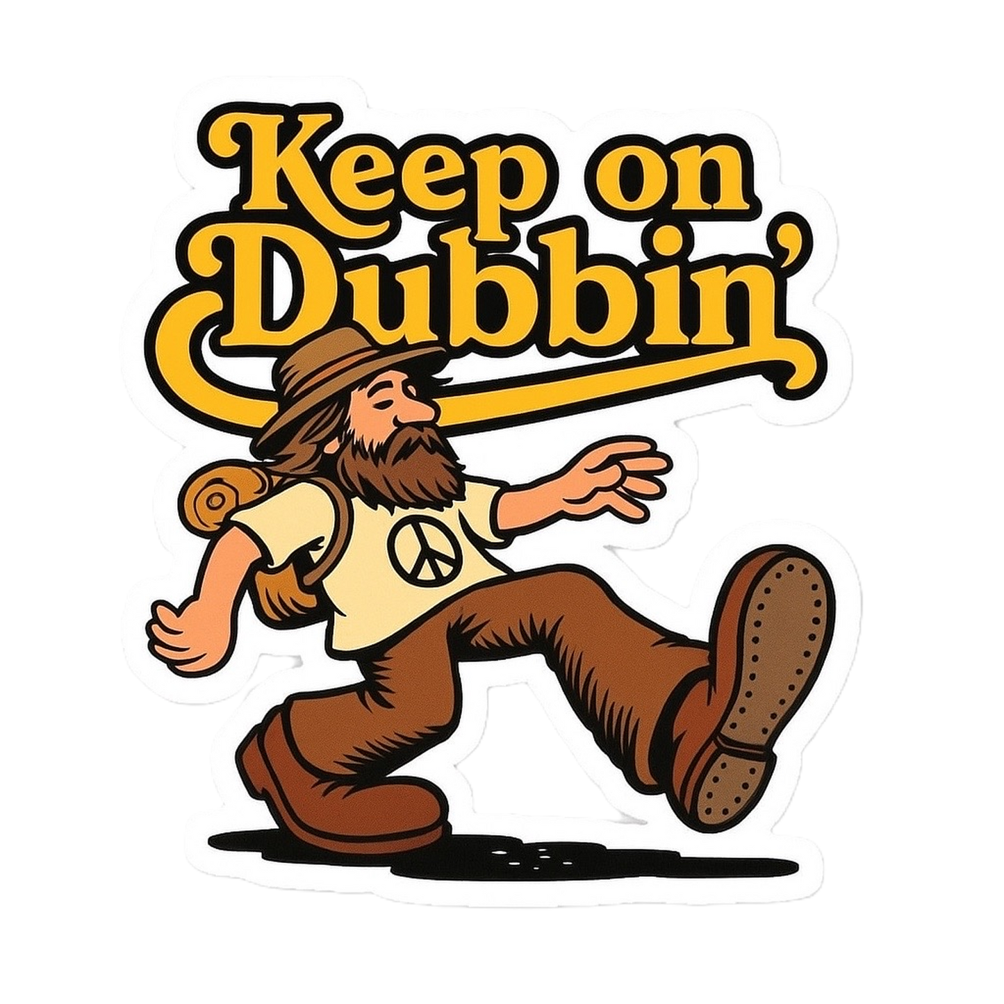Keep On Dubbin Sticker