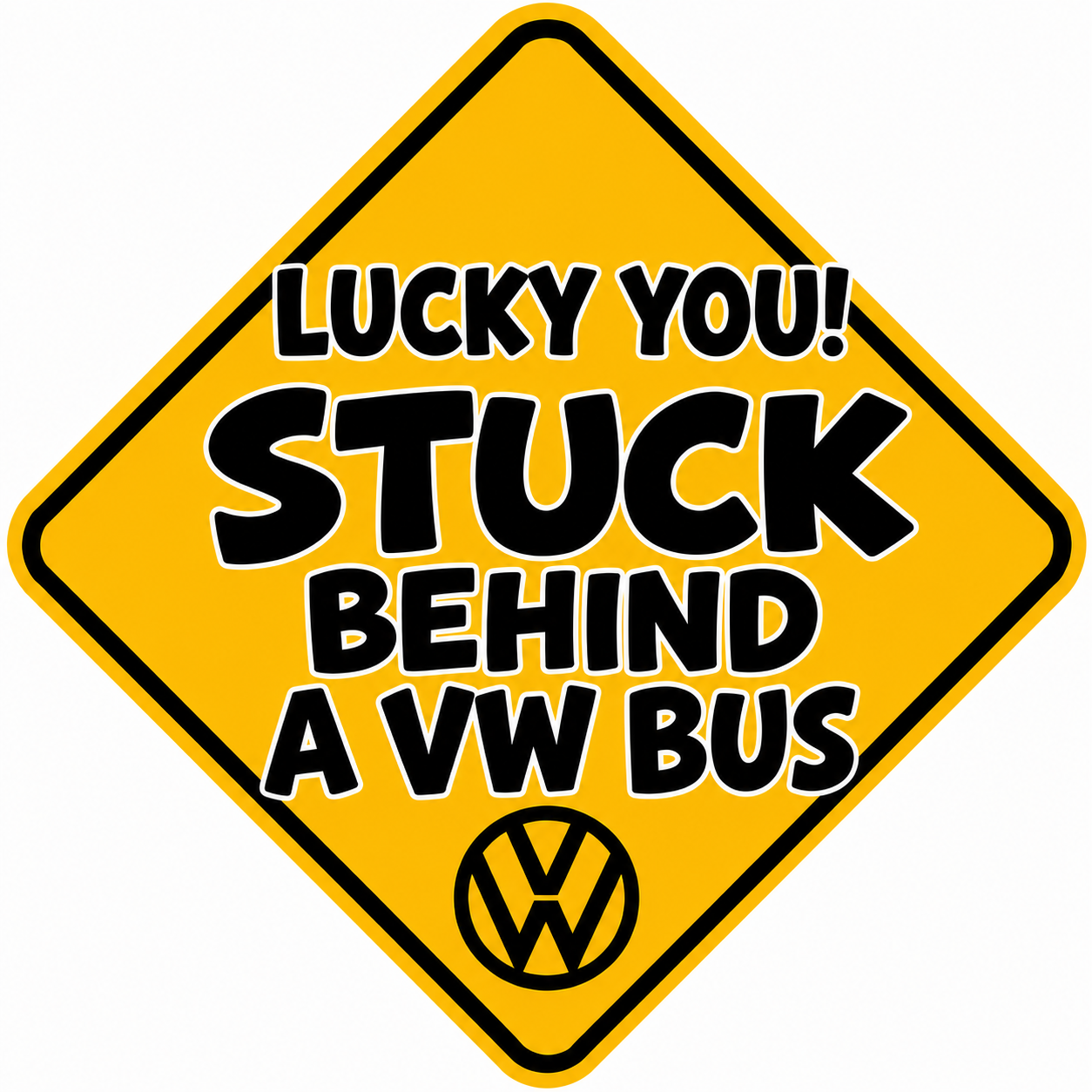 Lucky You Sticker